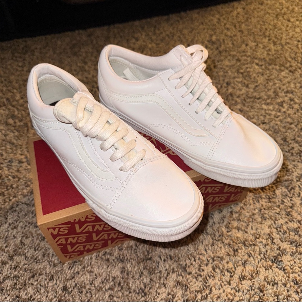Vans White Sneakers
